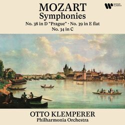 Cover of Mozart: Symphonies Nos. 38 "Prague", 39 & 34 (Remastered)