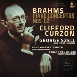 Cover of Brahms: Piano Concertos 1 & 2 by Clifford Curzon