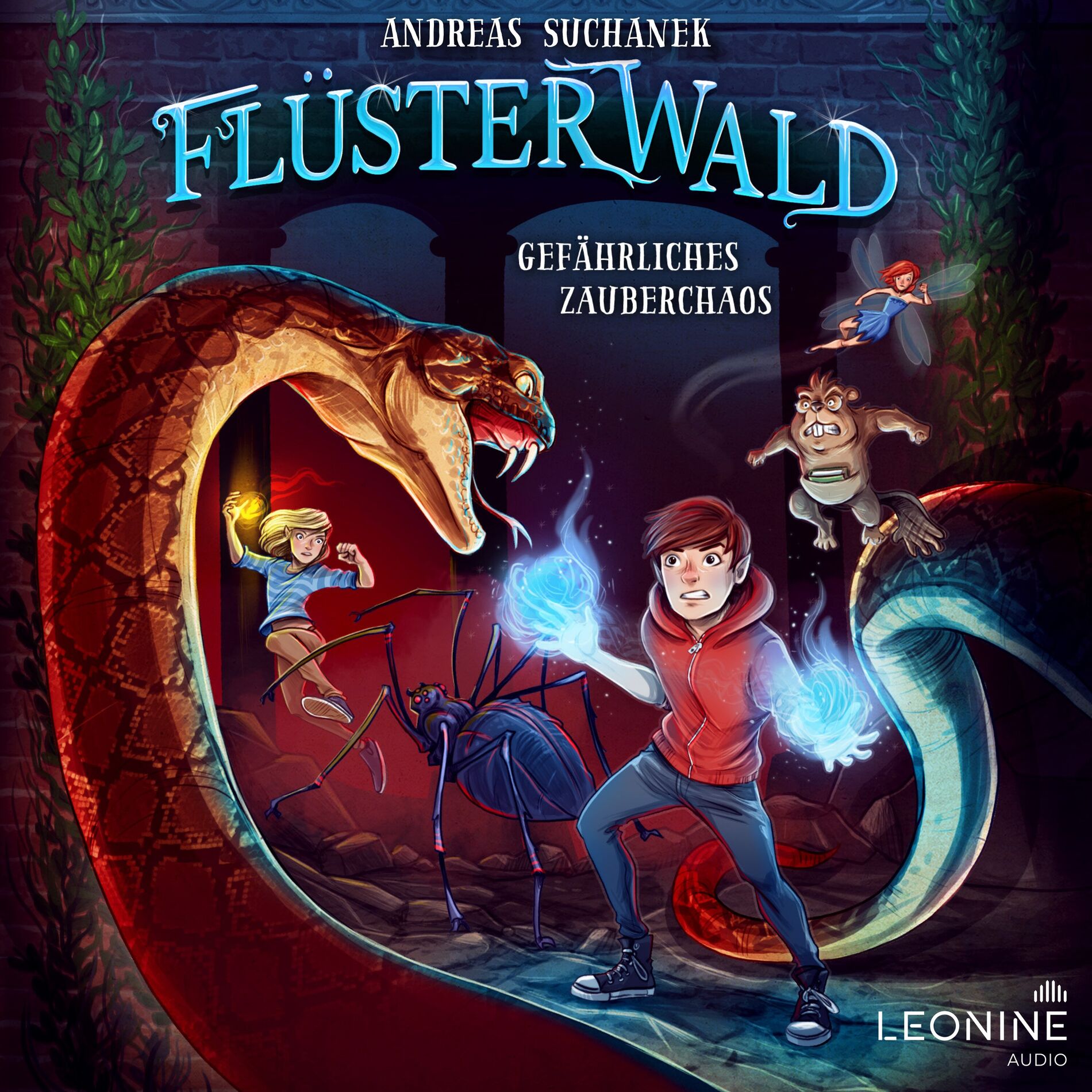 Album cover of Flüsterwald - Gefährliches Zauberchaos (Staffel III, Band 1)