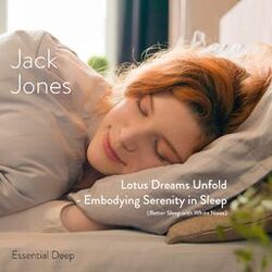 Cover of Lotus Dreams Unfold - Embodying Serenity in Sleep (Better Sleep with White Noise)