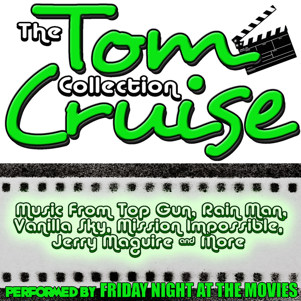 Album cover of The Tom Cruise Collection: Music from the Hit Movies Top Gun, Rain Man and Many More