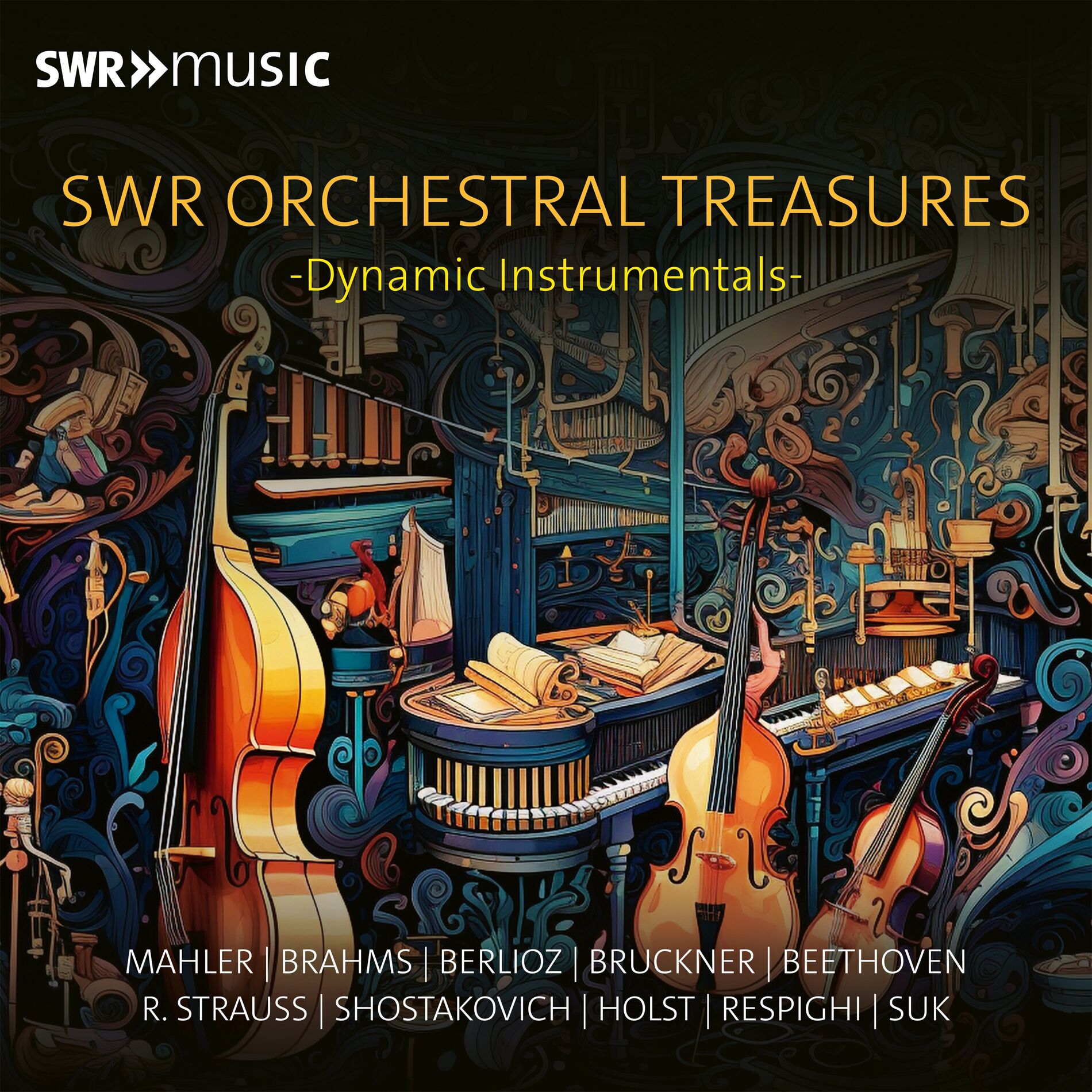 Album cover of SWR Orchestral Treasures - Dynamic Instrumentals