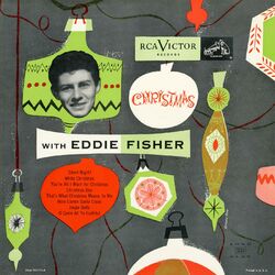 Cover of Christmas with Eddie Fisher