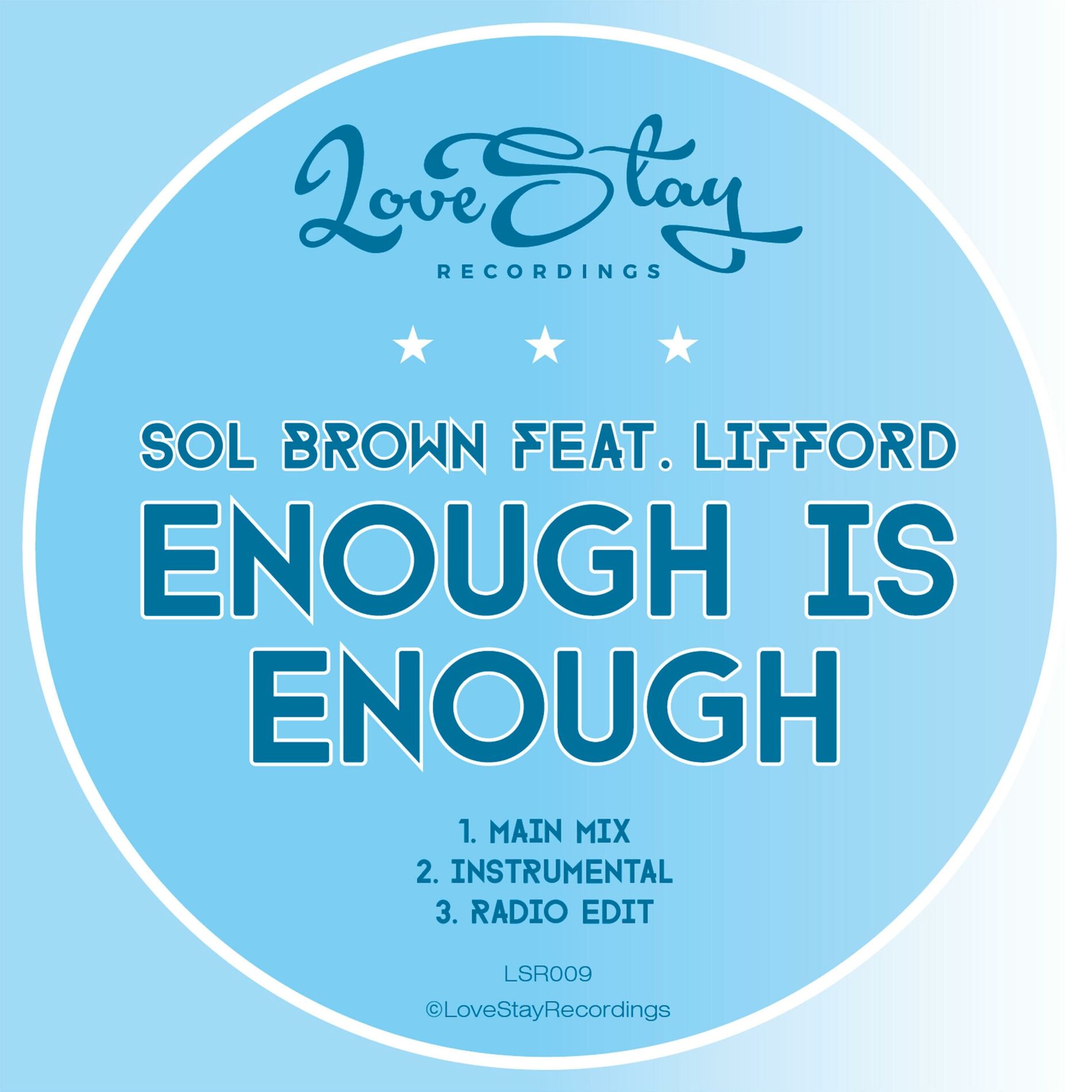 Album cover of Enough Is Enough