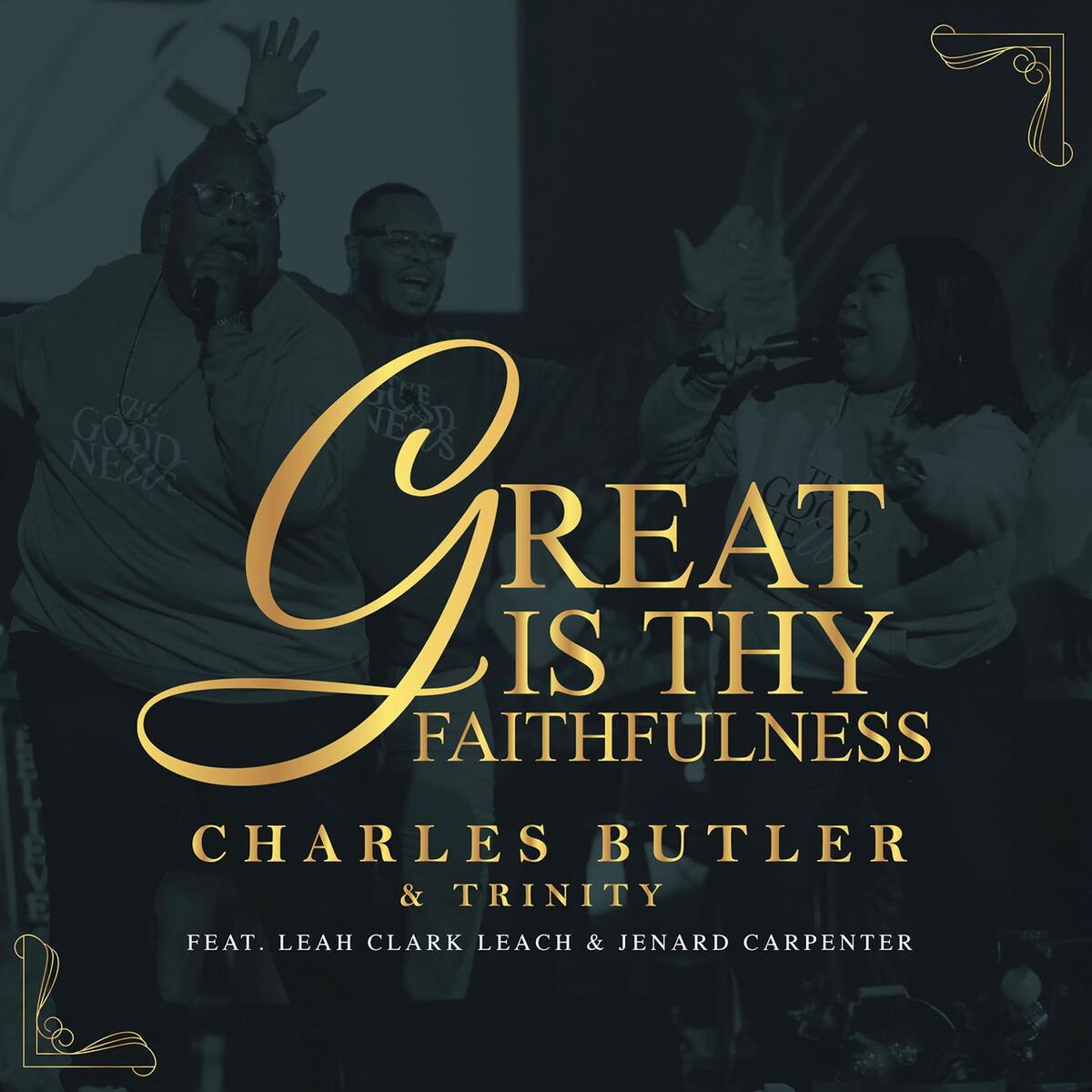 Album cover of Great Is Thy Faithfulness (feat. Leah Clark Leach & JeNard Carpenter) (Radio Edit)