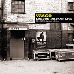 Cover of Vasco London Instant Live (04.05.2010 - Limited Edition)
