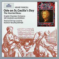 Cover of Purcell: Ode on St. Cecilia's Day; The Married Beau