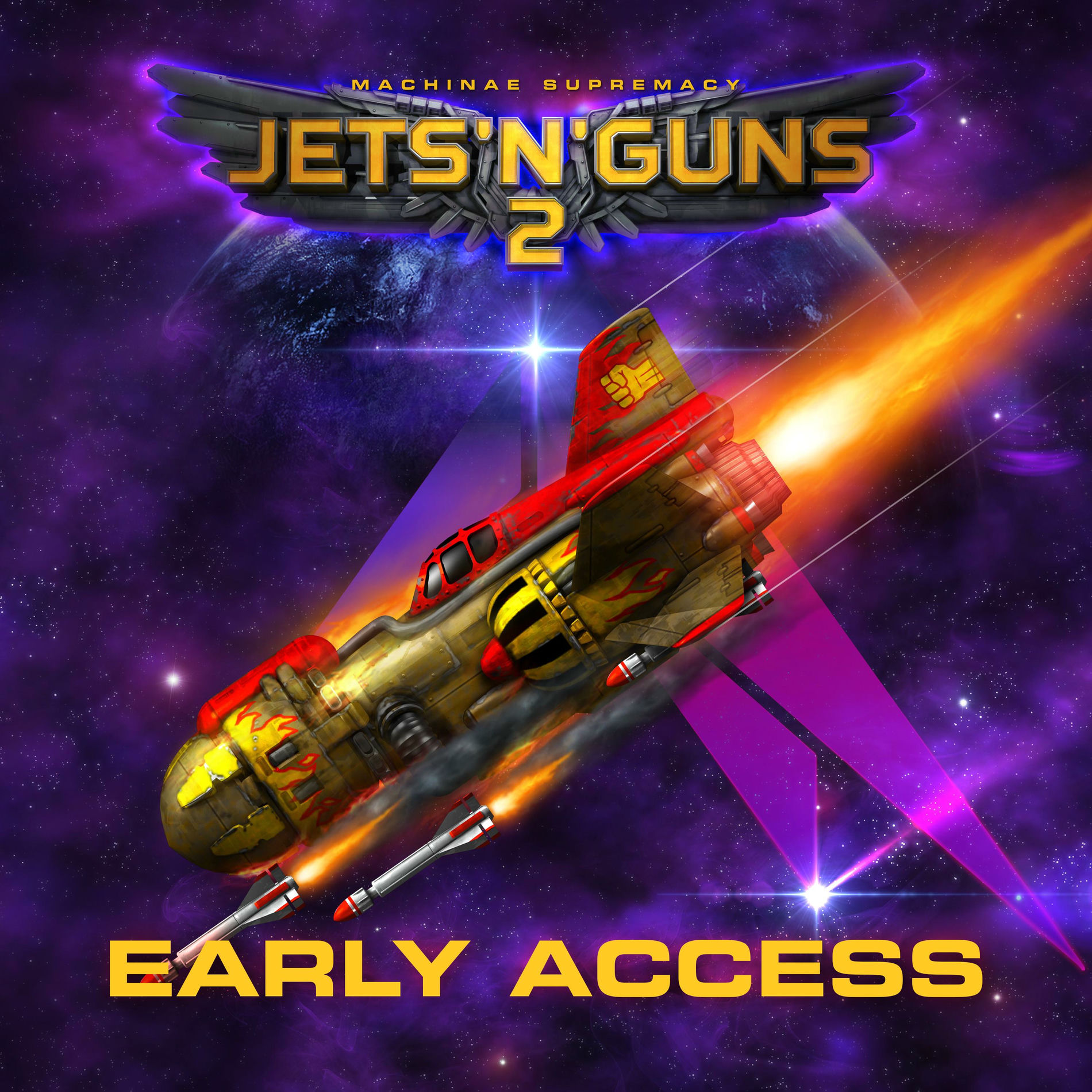 Album cover of Jets 'N' Guns 2 Early Access (Original Game Soundtrack)