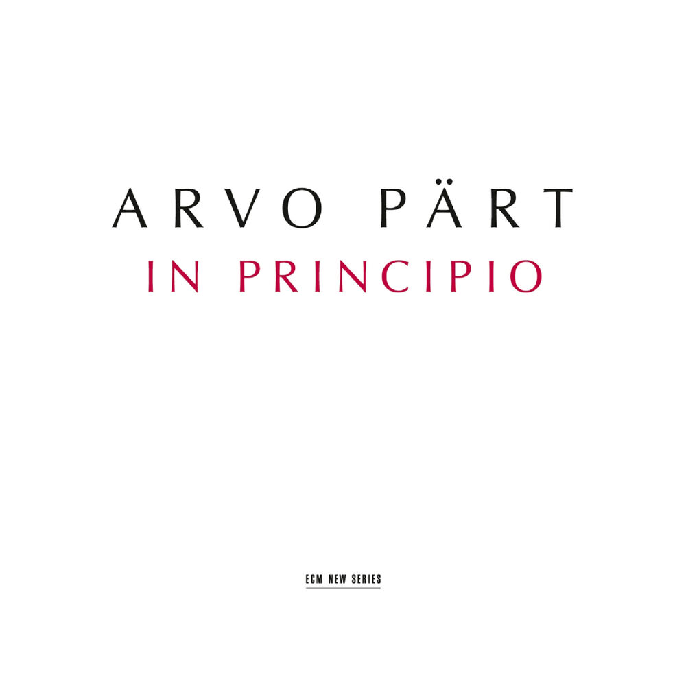 Picture of Arvo Pärt: In Principio