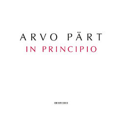 Cover of Arvo Pärt: In Principio