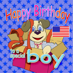 Cover of Happy Birthday to a Special Boy