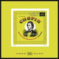 Cover of Alexander Brailowsky Plays Chopin Etudes Op. 10 & Op. 25 (2018 Remastered Version)