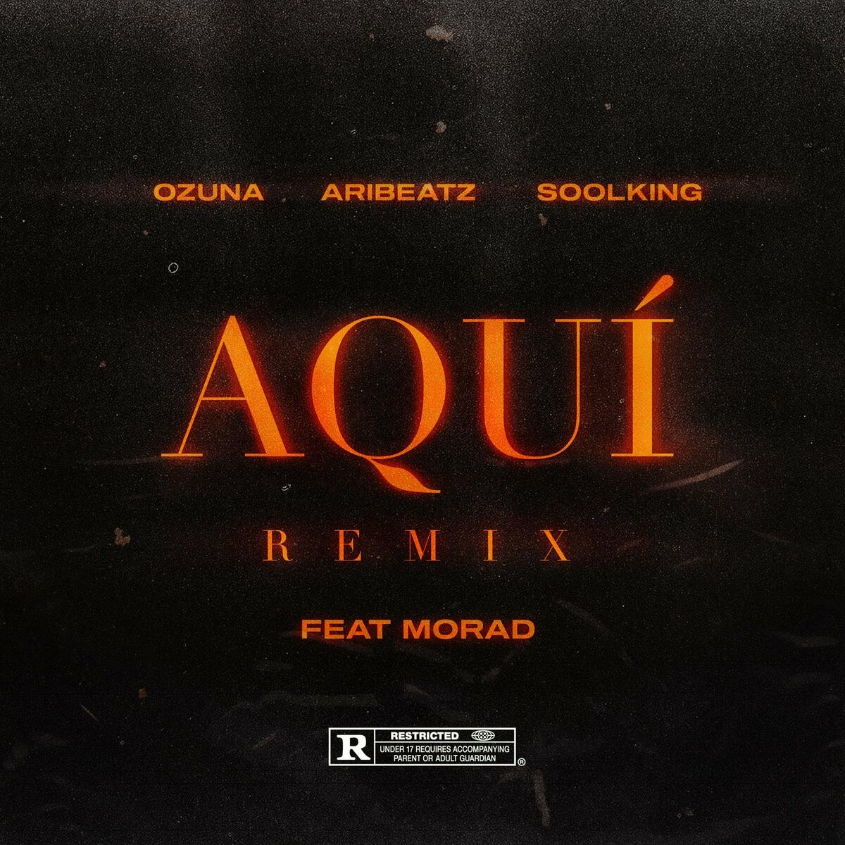 Album cover of Aquí (feat. Ozuna, Soolking & Morad) (Remix)