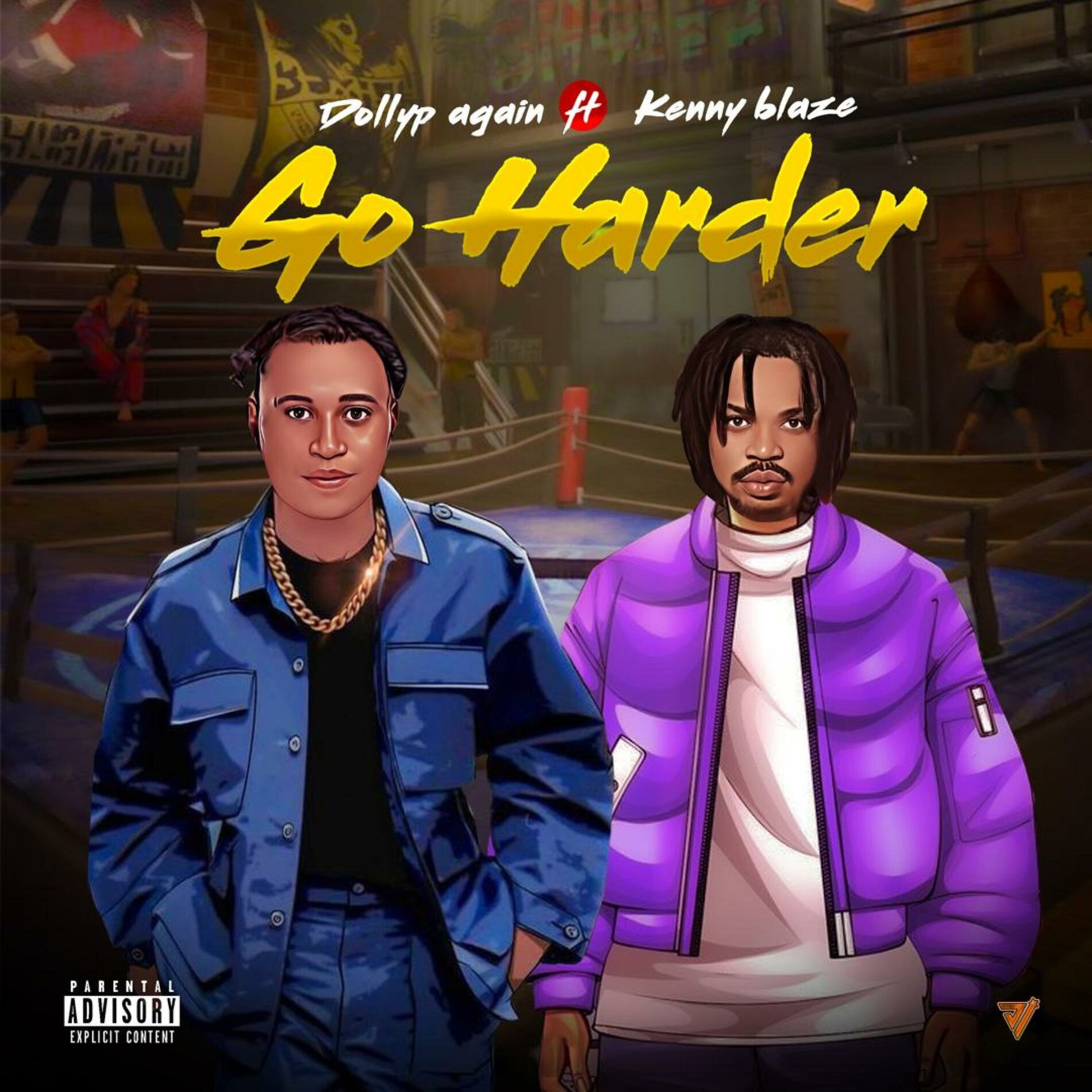 Album cover of Go Harder (feat. KennyBlaze)
