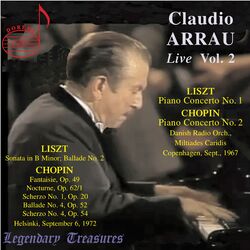 Cover of Claudio Arrau Live, Vol. 2 (Live)