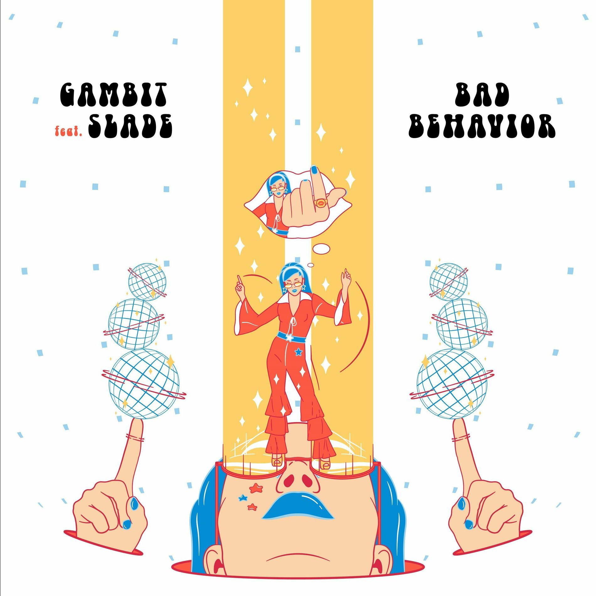 Album cover of Bad Behavior (feat. SLADE)