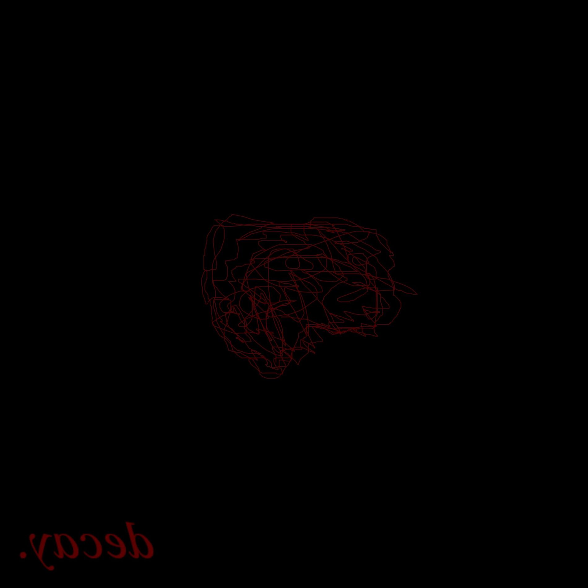 Album cover of decay.