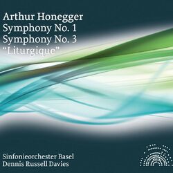 Cover of Honegger: Symphonies Nos. 1 & 3, "Liturgique"