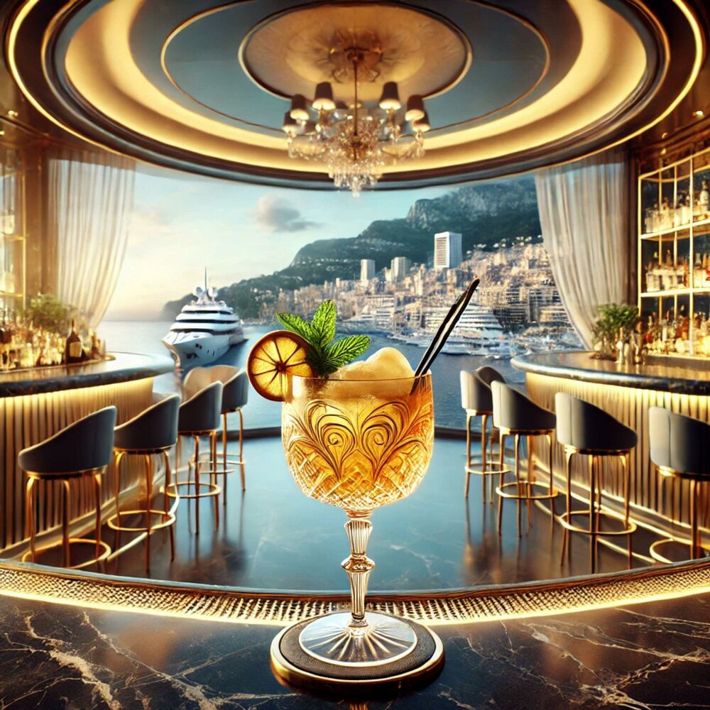 Picture of Cocktail in Monaco: Smooth Perfect Background Jazz Music