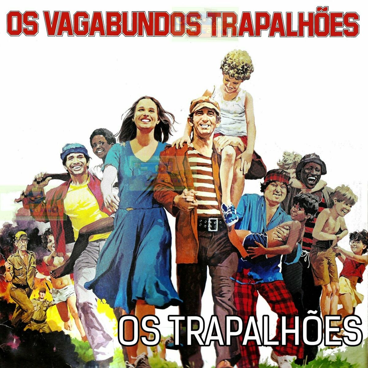 Album cover of Os Vagabundos Trapalhões