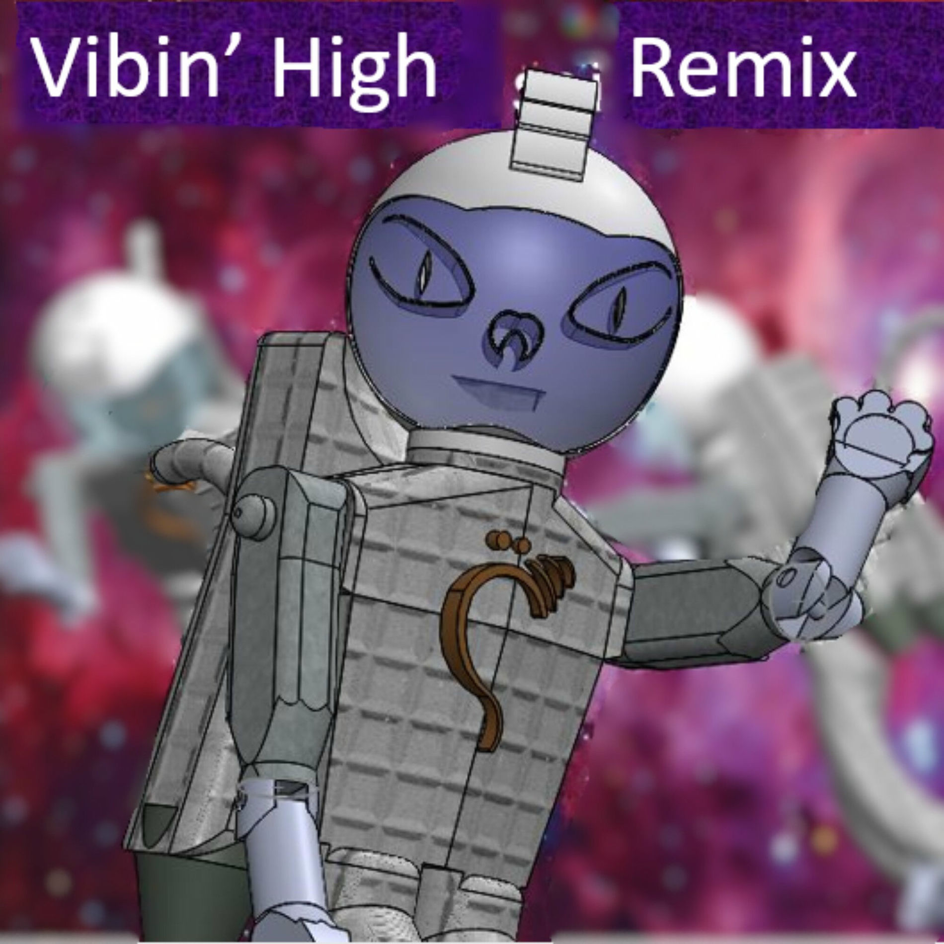 Album cover of Vibin' high (Remix)