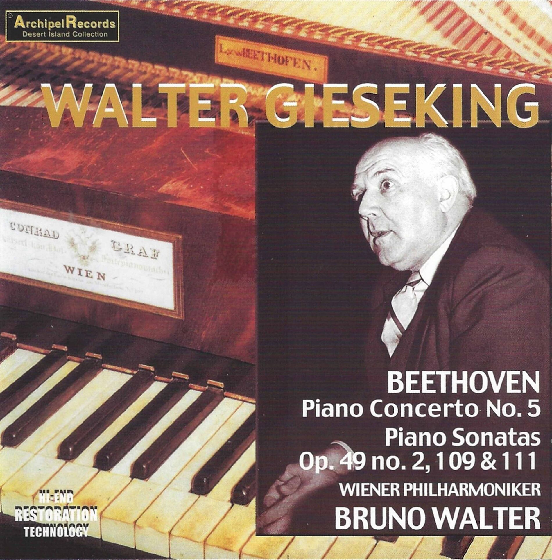 Album cover of Piano Concerto No. 5 in E-Flat Major, Op. 73 