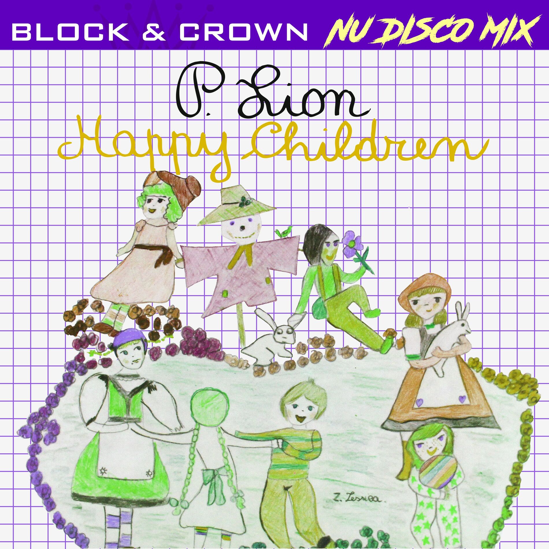 Album cover of Happy Children (Block & Crown Nu Disco Mix)