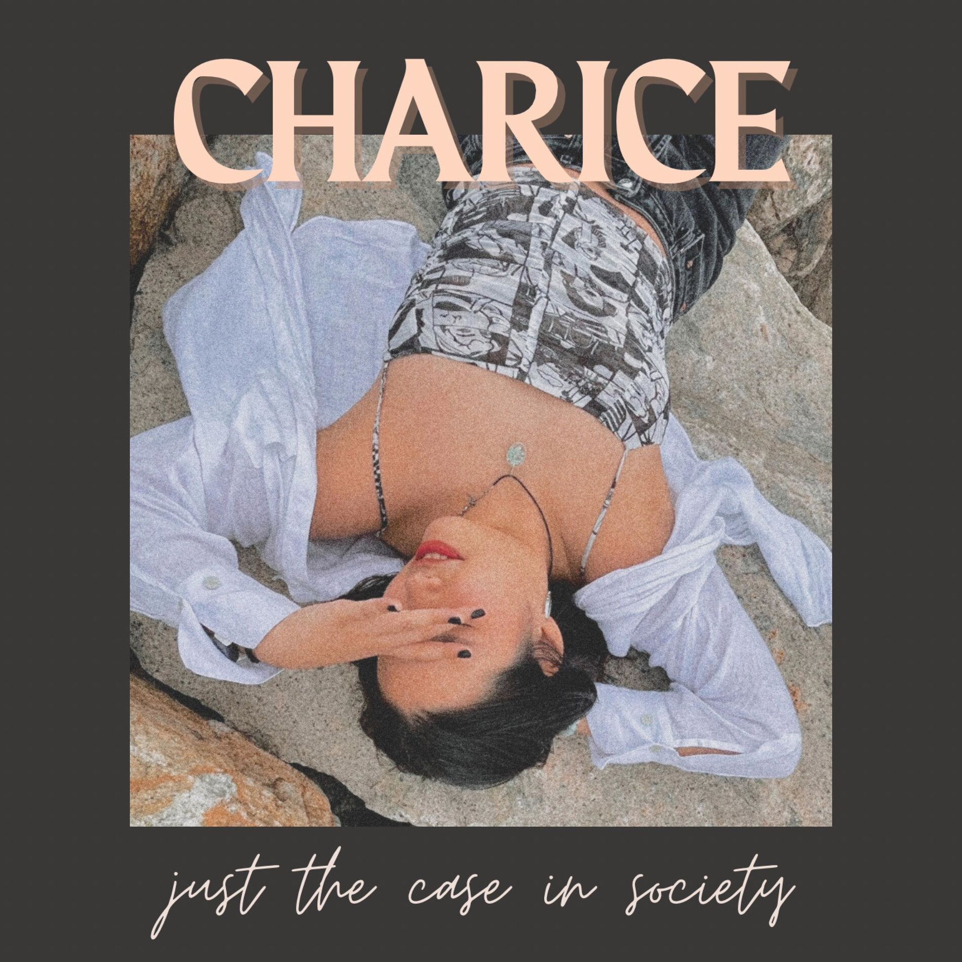 Album cover of just the case in society