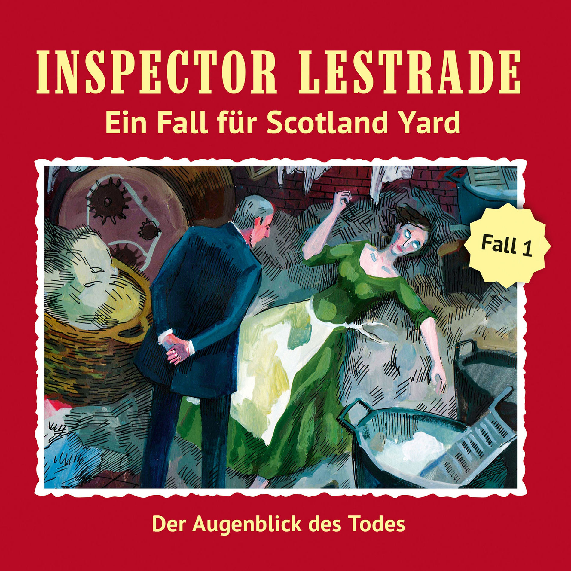 Album cover of Ein Fall für Scotland Yard 1: Der Augenblick des Todes