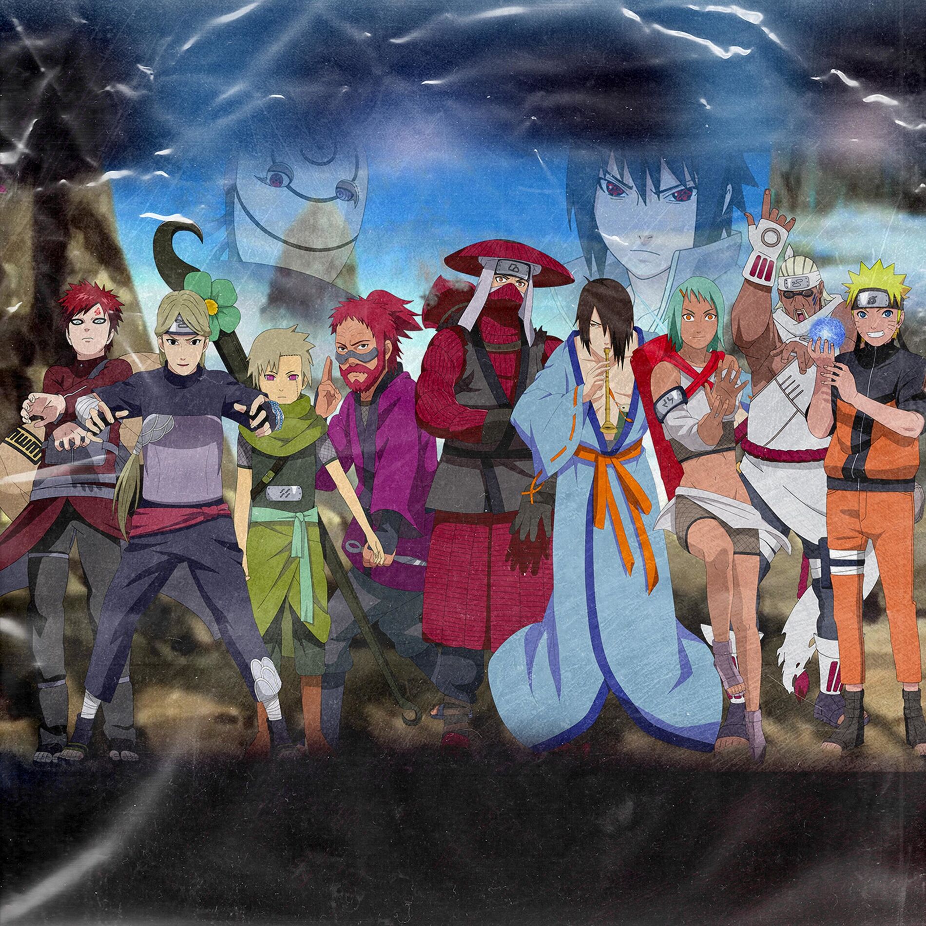 Album cover of Meu Jeito Jinchuuriki (feat. MHRAP, TK RAPS, Tauz, Hakai Gz, Yuri Bl4ck, Dya, Sidney Scaccio & Nathy Sc)