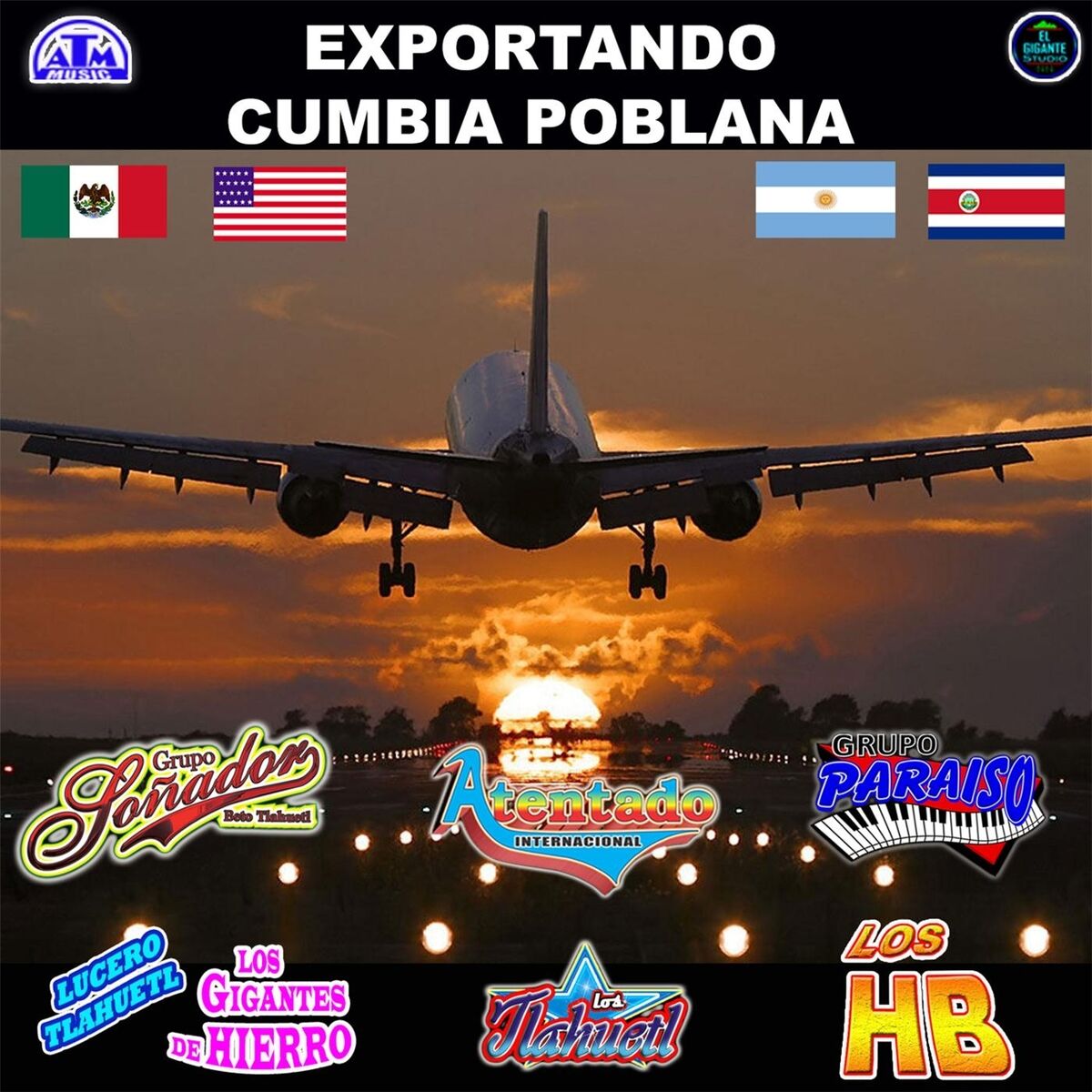 Album cover of Exportando Cumbia Poblana