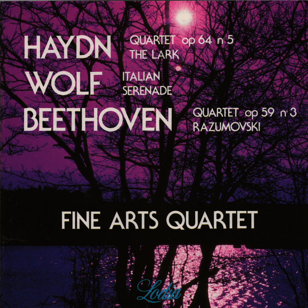 Picture of Haydn: Quartet Op. 64 No. 5 "Lark", Hob.III:63, Wolf: Italian Serenade & Beethoven: Quartet Op. 59 No. 3 "Razumovski"
