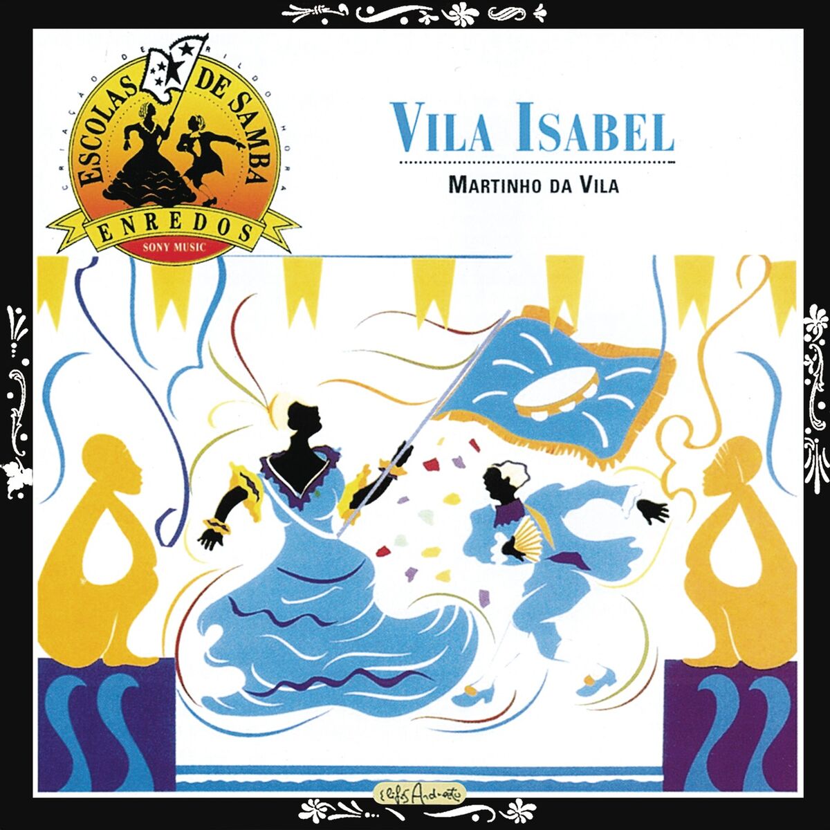 Album cover of Escolas de Samba - Enredos - Unidos de Vila Isabel