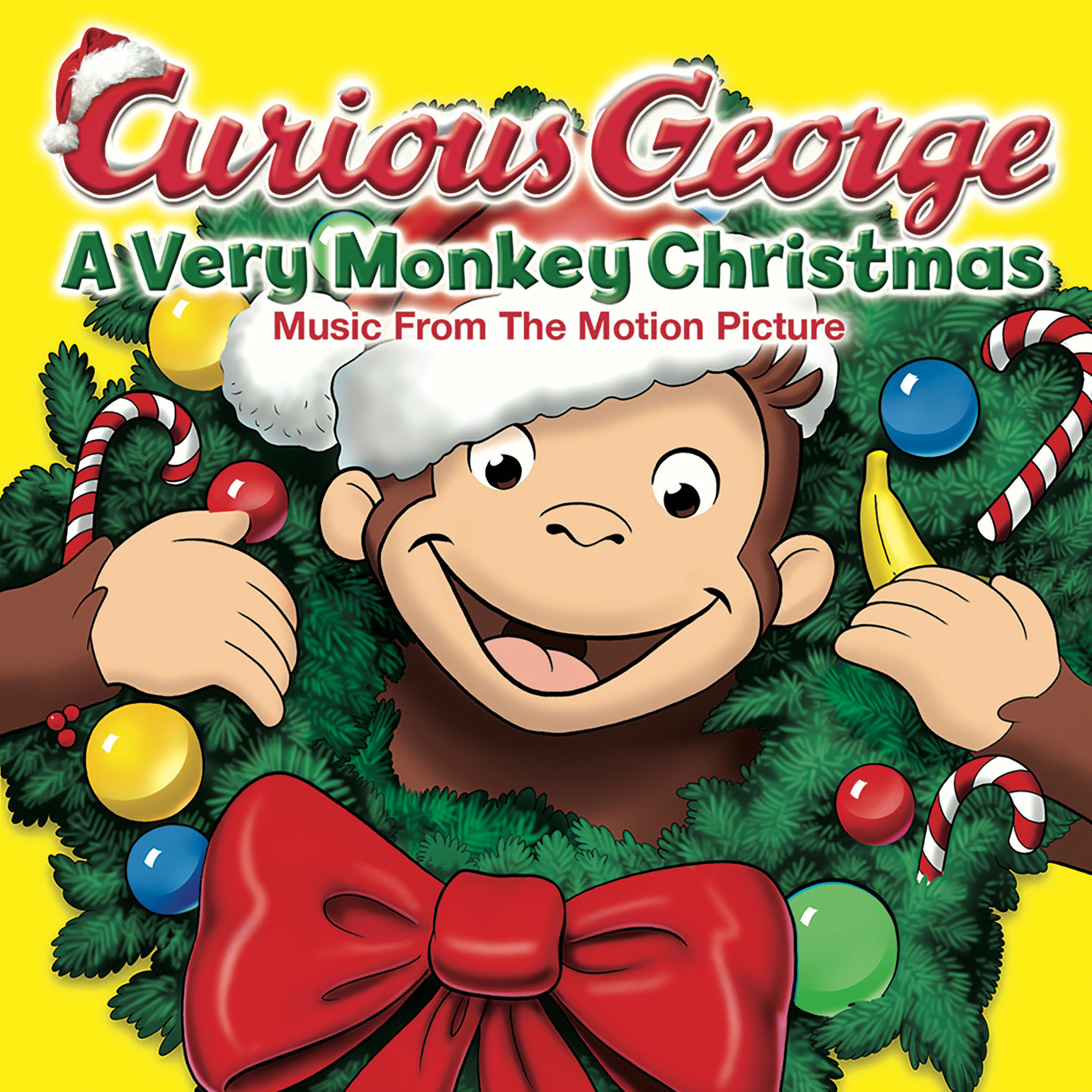 Album cover of Curious George: A Very Monkey Christmas (Music from the Motion Picture)