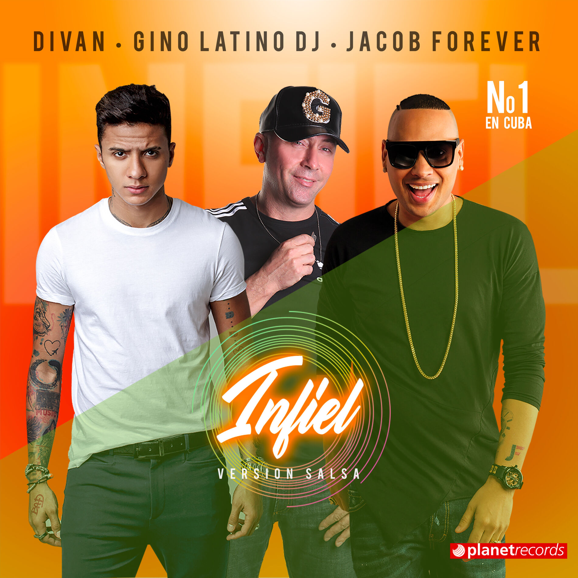 Album cover of Infiel (with Jacob Forever, Gino Latino Dj)