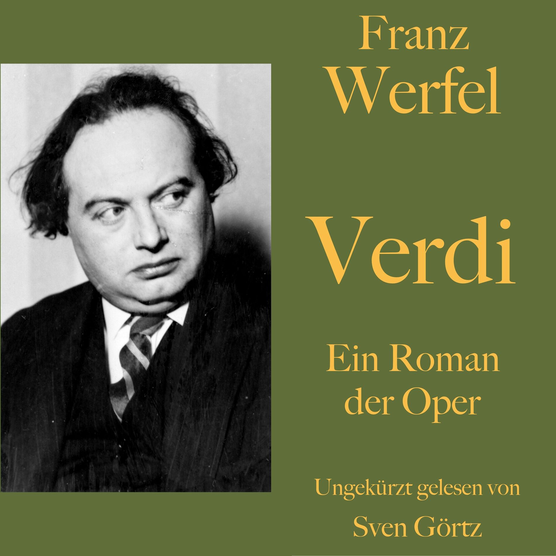 Album cover of Franz Werfel: Verdi (Ein Roman der Oper. Ungekürzt gelesen)