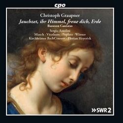 Cover of Graupner: Bassoon Cantatas
