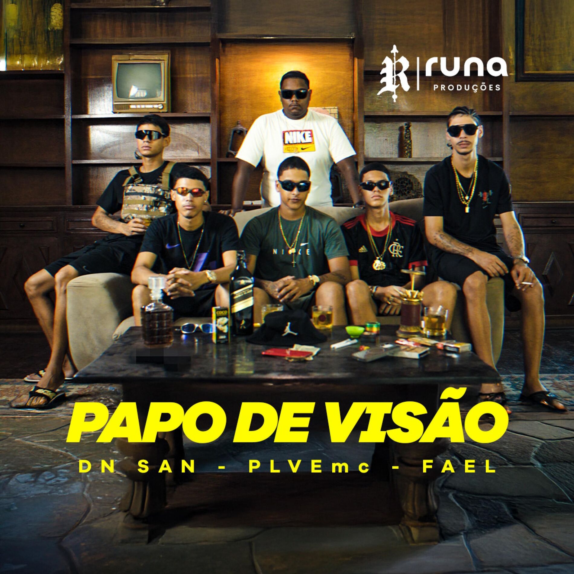 Album cover of PAPO DE VISÃO (feat. PLVEmc & FAEL)