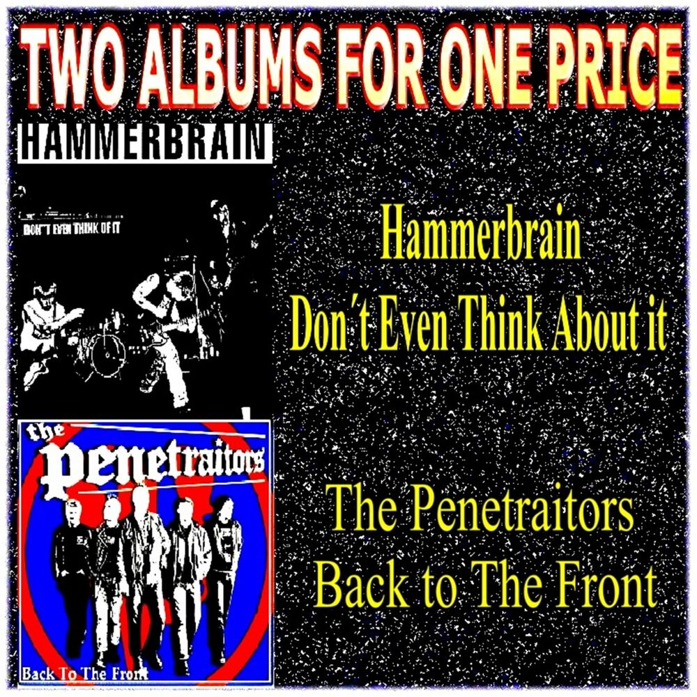 Picture of Two Albums for One Price - Hammerbrain & the Penetraitors