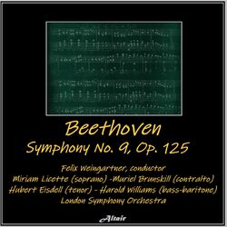 Cover of Beethoven: Symphony NO. 9, OP. 125