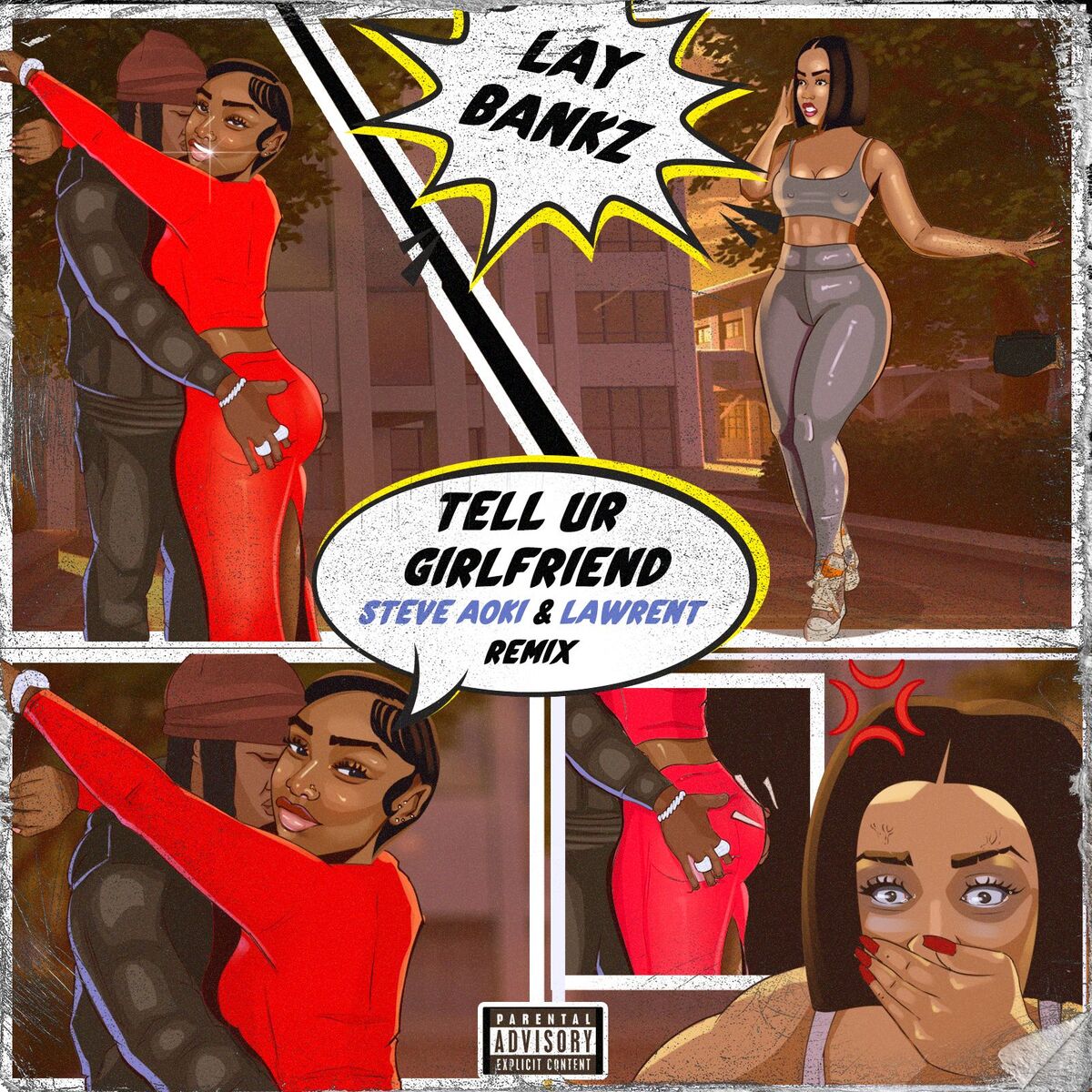 Album cover of Tell Ur Girlfriend (Steve Aoki & LAWRENT Remix)