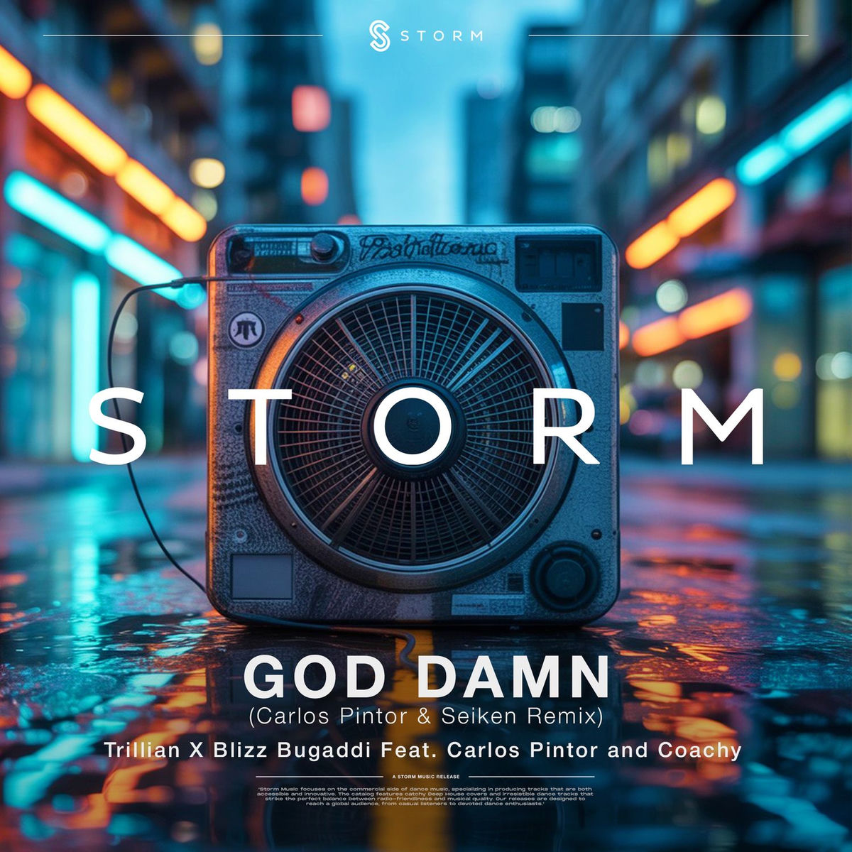 Album cover of God Damn