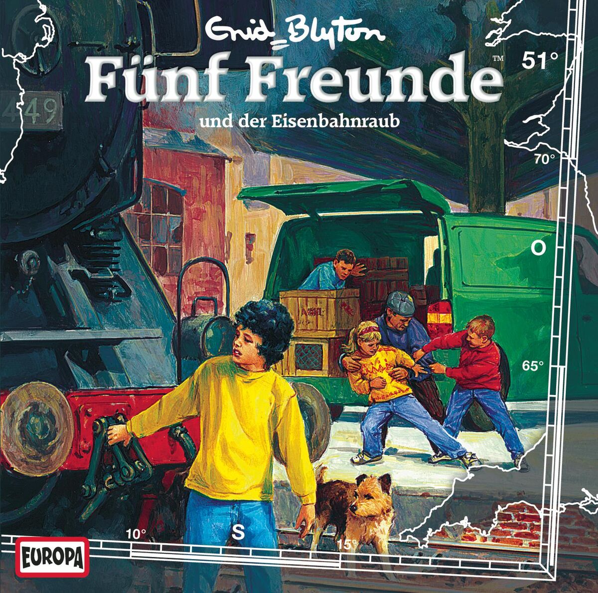 Album cover of 051 - und der Eisenbahnraub