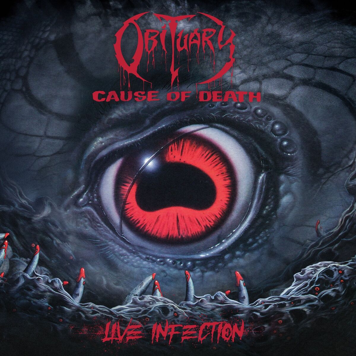LOOKING AT DEATH 洋書 グロ注意 Obituary - Cause of Death - Live Infection | Deezer
