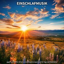Cover of Einschlafmusik gegen schlechten Schlaf sowie Entspannungsmusik für Yoga und Meditation