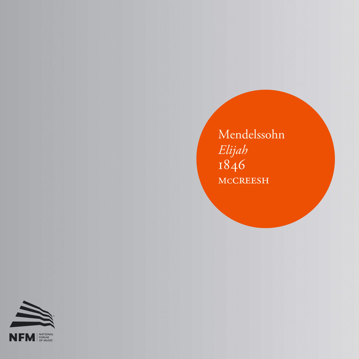 Album cover of Mendelssohn: Elijah, 1846