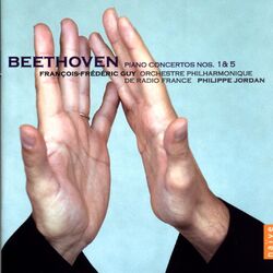 Cover of Beethoven: Piano Concertos 1&5, "l'Empereur"
