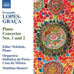 Cover of Lopes-Graça: Piano Concertos Nos. 1 & 2