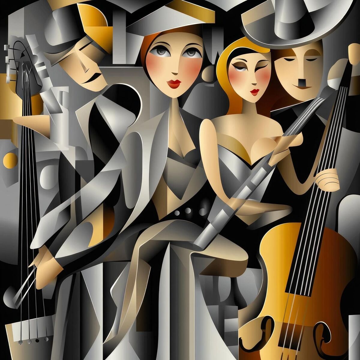 Album cover of Jazz Élégant sur Notre Chemin Musical