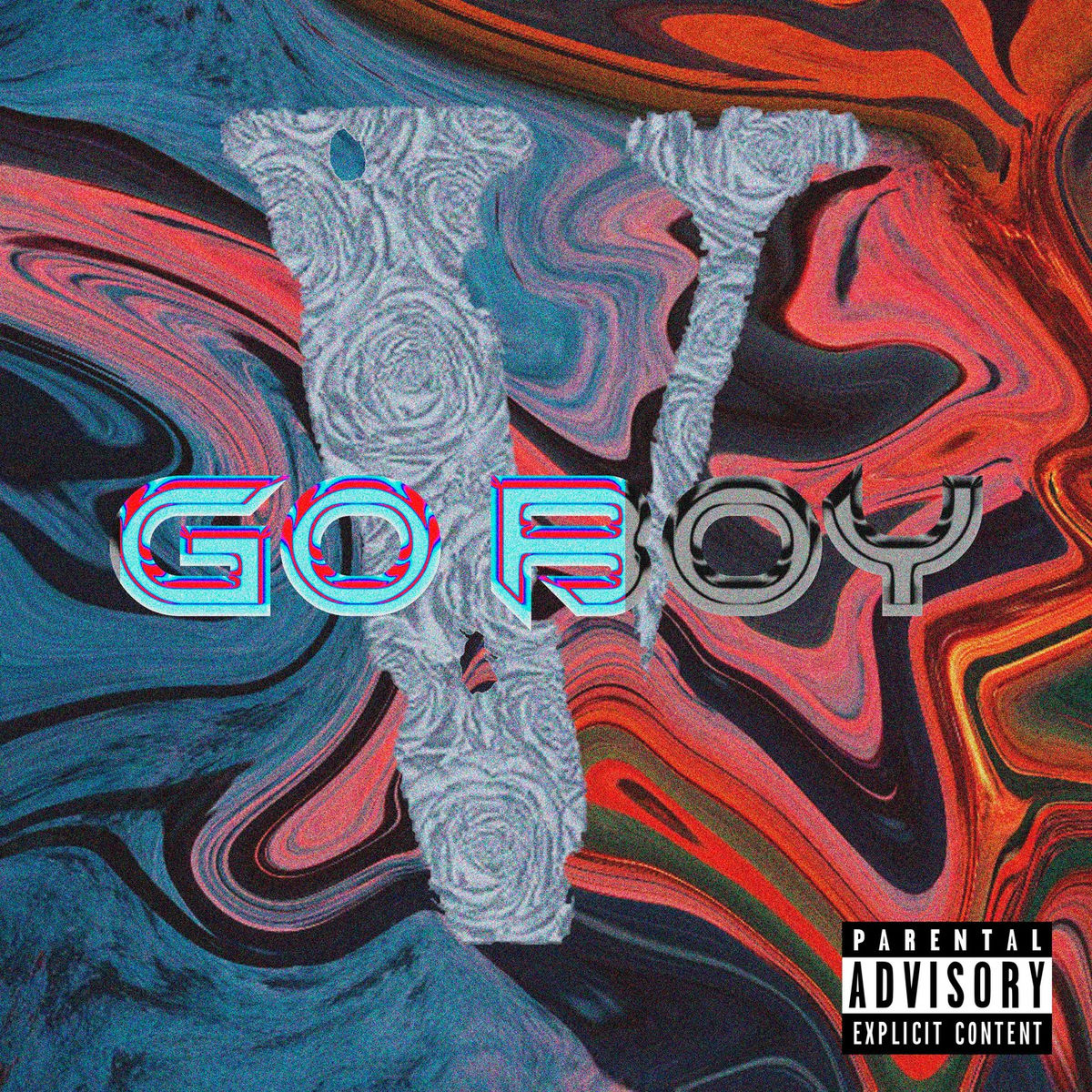 Album cover of go boy (slowed+reverb)